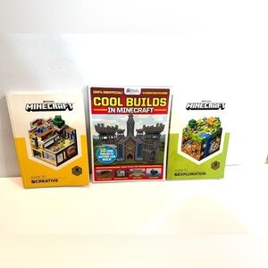 3 Minecraft How-To Books on Building and Exploration in the Minecraft Game